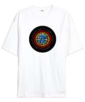 Happy Pi Day - Pi Sayısı V6 Beyaz Oversize Unisex Tişört - Tisho