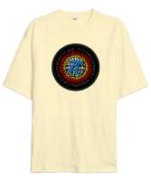 Happy Pi Day - Pi Sayısı V6 Krem Oversize Unisex Tişört - Tisho