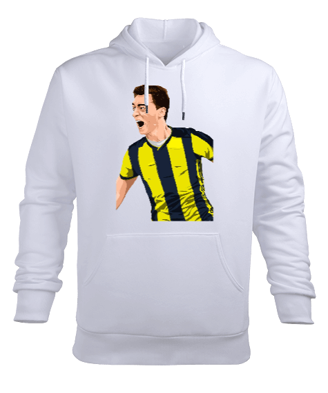 Tisho - Happy Soccer Erkek Kapüşonlu Hoodie Sweatshirt