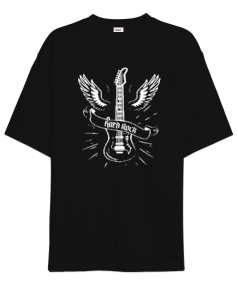 Tisho - Hard Rock Blauart Oversize Unisex Tişört