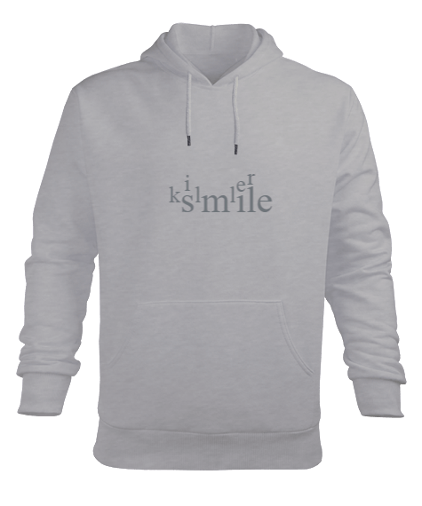 Tisho - Harika Gülüş Erkek Kapüşonlu Hoodie Sweatshirt