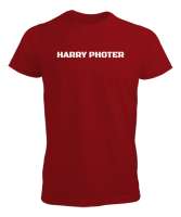 Harry photer Kırmızı Erkek Tişört - Thumbnail