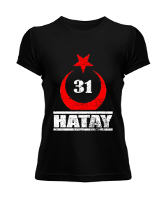 hatay, hatay şehir,Türkiye,Türkiye bayrağı. Kadın Tişört - Tisho