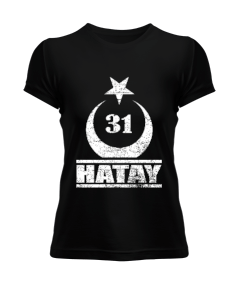 hatay, hatay şehir,Türkiye,Türkiye bayrağı. Kadın Tişört - Tisho