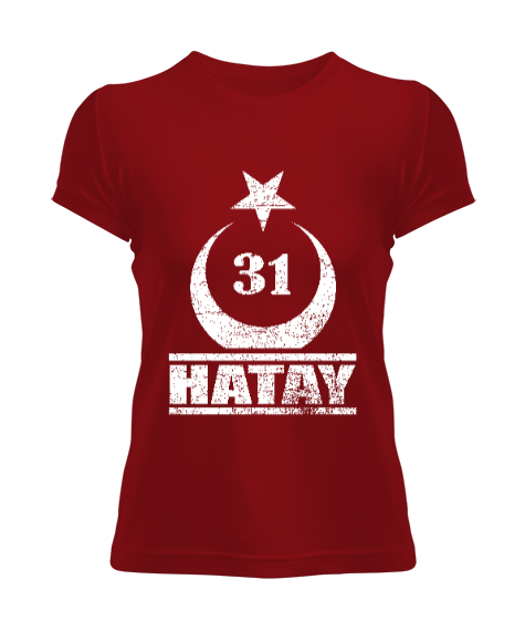 hatay, hatay şehir,Türkiye,Türkiye bayrağı. Kadın Tişört - Tisho