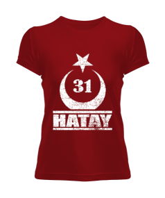 hatay, hatay şehir,Türkiye,Türkiye bayrağı. Kadın Tişört - Tisho