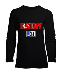 hatay, hatay şehir,Türkiye,Türkiye bayrağı. Kadın Uzun Kol Tişört - Tisho