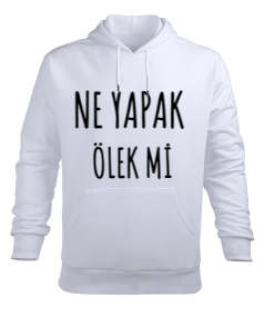 HAVALI ERKEK KAPŞONLU SWEATSHİRT Erkek Kapüşonlu Hoodie Sweatshirt - Thumbnail