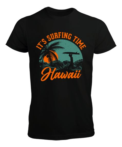 Tisho - Hawaiide sorf zamani Erkek Tişört