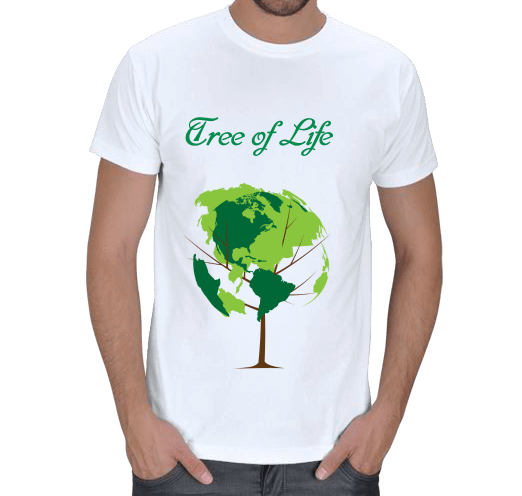 Tisho - Hayat Ağacı Erkek Tişört