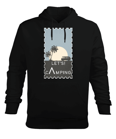 Tisho - Haydi Kampa Erkek Kapüşonlu Hoodie Sweatshirt