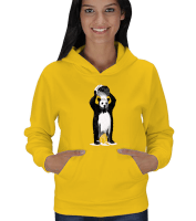 Haylaz Panda Tasarımlı Kadın Kapşonlu - Tisho