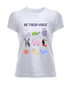 Tisho - Hayvan Hakları Kadın Tişört