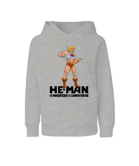 Tisho - He-man Master of Universe Çocuk Unisex Hoodie Kapüşonlu