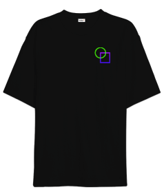 Headout logo çoklu Oversize Unisex Tişört - Thumbnail