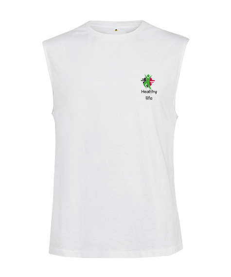 Tisho - Healthy Life Kesik Kol Unisex Tişört
