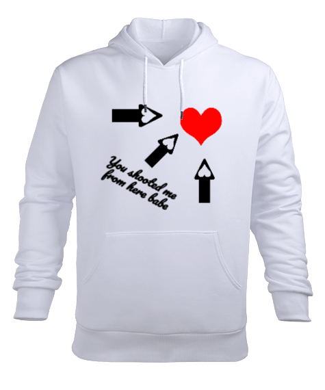 Tisho - Heartseeker Erkek Kapüşonlu Hoodie Sweatshirt