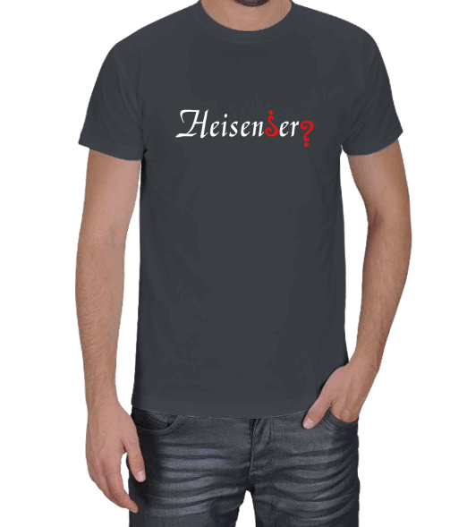 Tisho - Heisenberg- Bilim Adamları Serisi Erkek Tişört