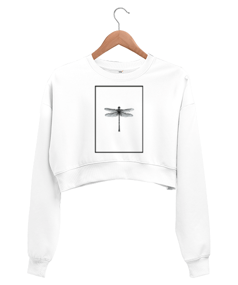 Tisho - Helikopter böceği Kadın Crop Sweatshirt