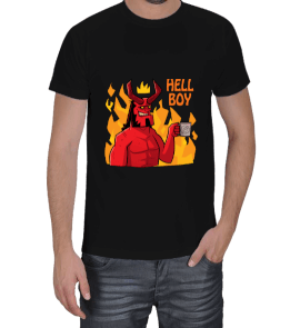 Tisho - Hellboy Erkek Tişört