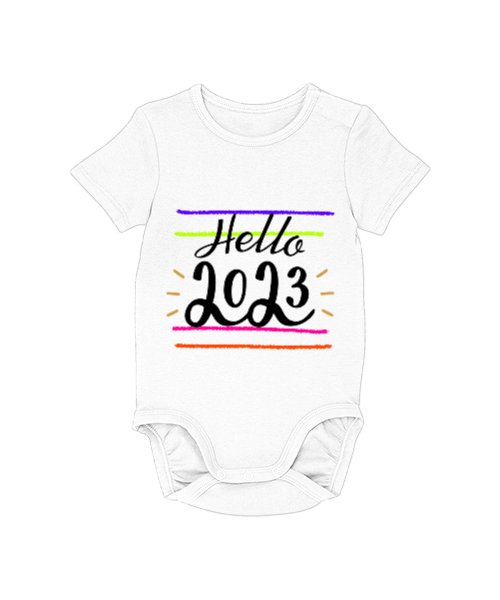 Tisho - Hello 2023 Beyaz Bebek Zıbını