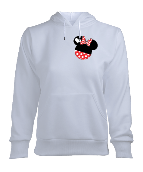 Tisho - HELLO KITTY BASKILI SWEATSHIRT Kadın Kapşonlu Hoodie Sweatshirt