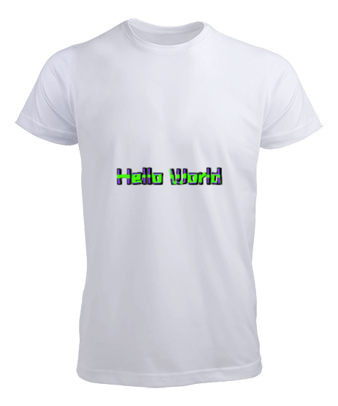 Tisho - Hello World Erkek Tişört