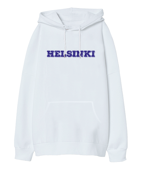 Tisho - Helsinki Oversize Unisex Kapüşonlu Sweatshirt