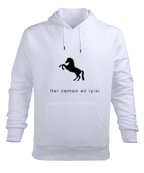 Tisho - Her zaman en iyisi Erkek Kapüşonlu Hoodie Sweatshirt