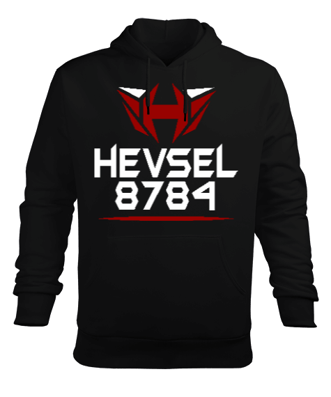 Tisho - HEVSEL Erkek Kapüşonlu Hoodie Sweatshirt