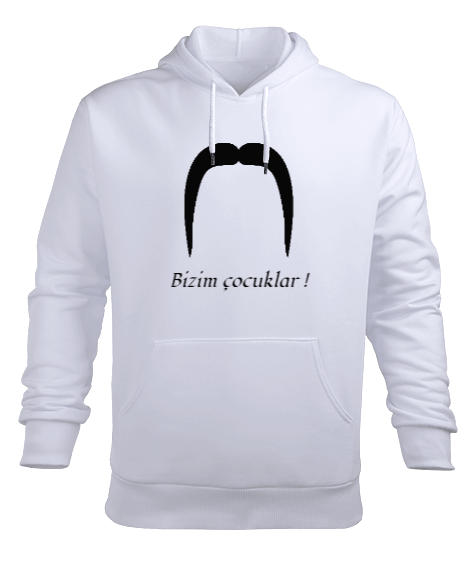 Tisho - hilal bıyık Kapüşonlu Sweatshirt Erkek Kapüşonlu Hoodie Sweatshirt