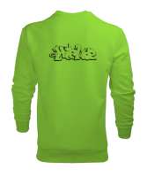 HipHop TEYP Fıstık Yeşili Erkek Sweatshirt - Thumbnail