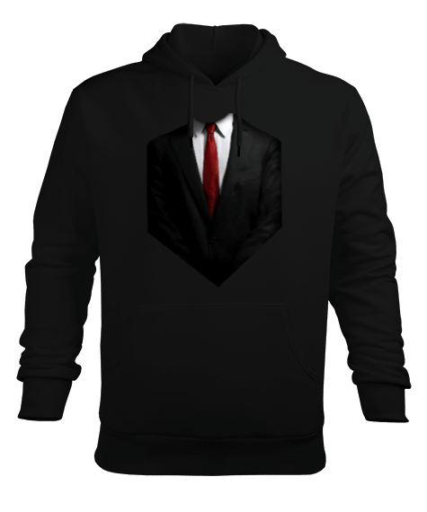 Tisho - Hitman Erkek Kapüşonlu Hoodie Sweatshirt