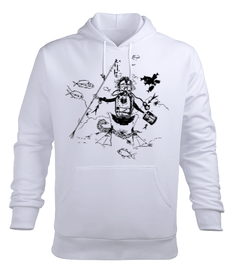 Tisho - hobi Erkek Kapüşonlu Hoodie Sweatshirt