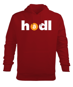 Hodl Bitcoin Erkek Kapüşonlu Hoodie Sweatshirt