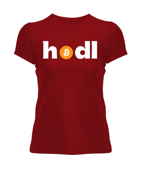 Tisho - Hodl Bitcoin Kadın Tişört