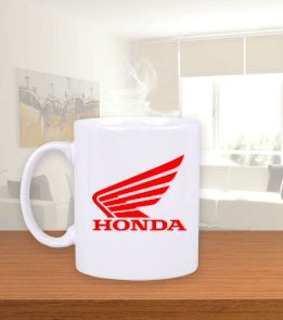 Tisho - Honda Bardak Beyaz Kupa Bardak