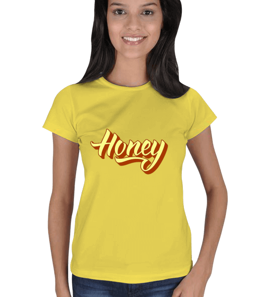 Tisho - Honey Kadın Tişört