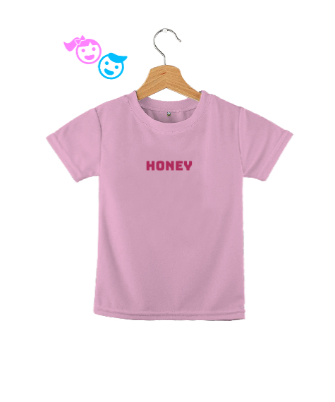 Tisho - Honey Pembe Çocuk Unisex