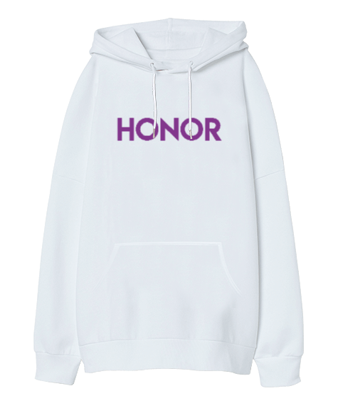 Tisho - Honor Oversize Unisex Kapüşonlu Sweatshirt