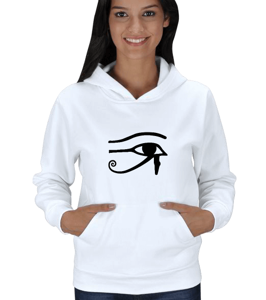 Tisho - Horusun Gözü Kadın Kapşonlu