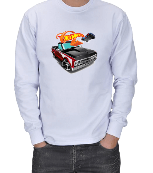 Tisho - HOT WHEELS SWEAT ERKEK SWEATSHIRT