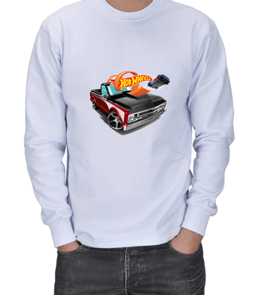 Tisho - HOT WHEELS SWEAT ERKEK SWEATSHIRT