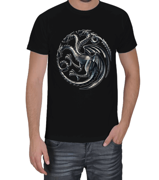 Tisho - House Targaryen T-shirt Erkek Tişört