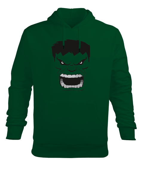 Tisho - Hulk 2 Erkek Kapüşonlu Hoodie Sweatshirt