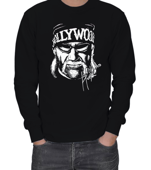 Tisho - Hulk Hogan ERKEK SWEATSHIRT