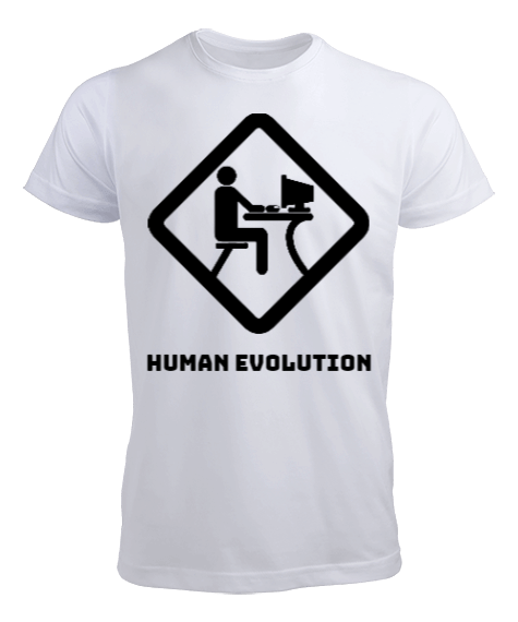 Tisho - HUMAN EVOLUTION Erkek Tişört