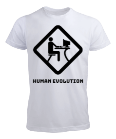 Tisho - HUMAN EVOLUTION Erkek Tişört