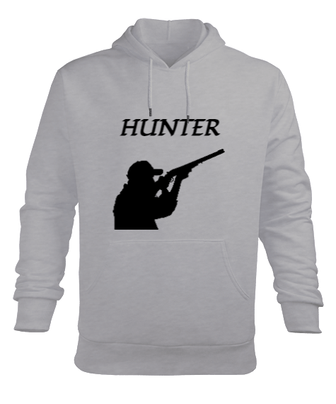 Tisho - HUNTER Erkek Kapüşonlu Hoodie Sweatshirt