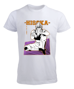 Tisho - Hunter x Hunter Hisoka Leorio Anime Baskılı Erkek Tişört